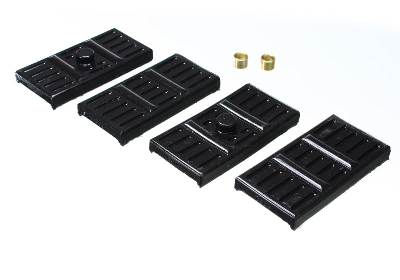 Energy Suspension Leaf Spring Pads Set Black Chevrolet Camaro All 1967-1969 3.6113G Photo - Primary