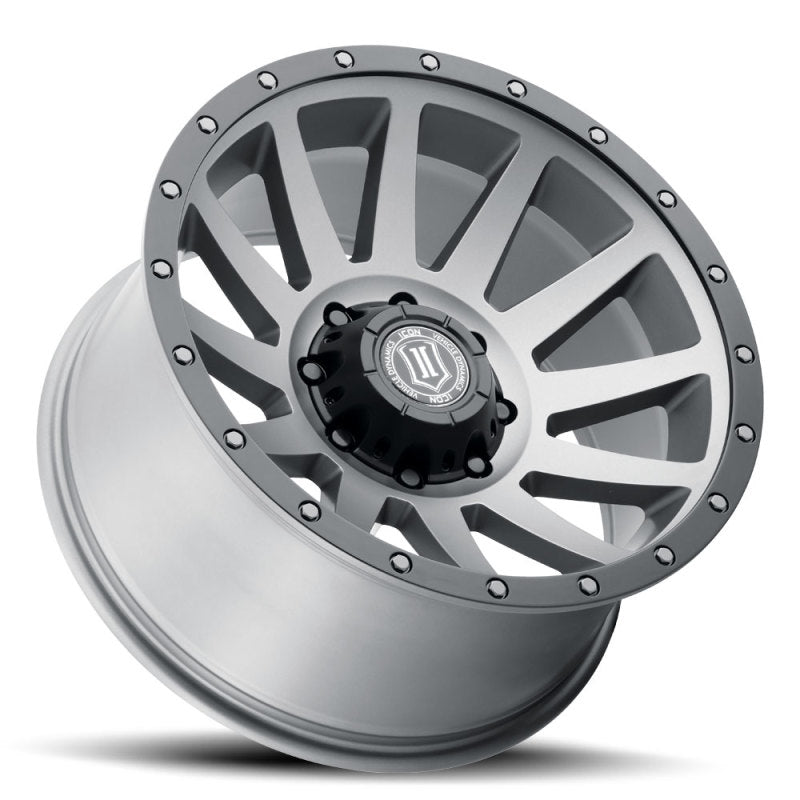 ICON Compression 20x10 8x6.5 -19mm Offset 4.75in BS 121.4mm Bore Titanium Wheel 2020108047TT 2020108047TT Photo - Unmounted