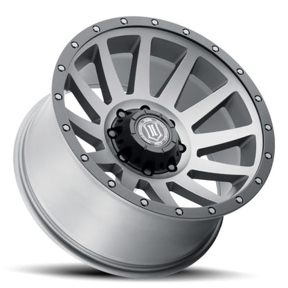 ICON Compression 20x10 8x6.5 -19mm Offset 4.75in BS 121.4mm Bore Titanium Wheel 2020108047TT 2020108047TT Photo - Unmounted