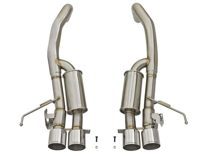 aFe MACH Force-Xp Axle-Back Exhaust System w/ OE-Style NPP Valves 49-34082-P Photo - Unmounted