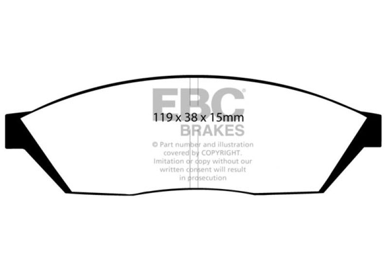 EBC Disc Brake Pad Set DP2374 Photo - Primary