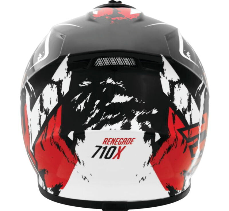 THH Helmets T710X Renegade Wht/Red Xs 646436 646436 Photo - Primary