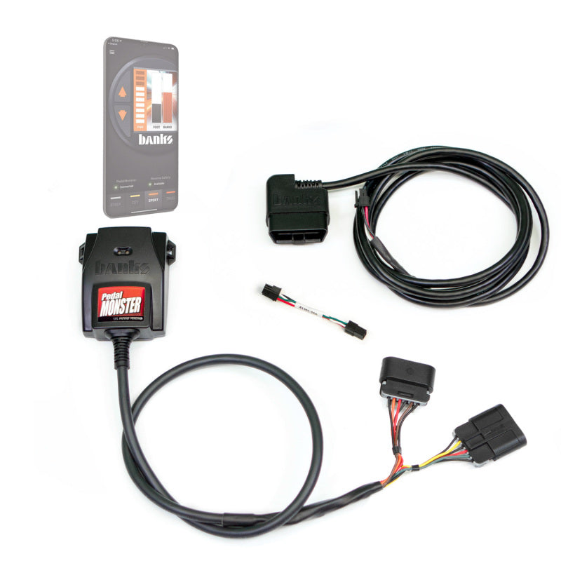 Banks Power Pedal Monster Kit (Stand-Alone) - Aptiv GT 150 - 6 Way - Use w/Phone 64320 64320 Photo - out of package