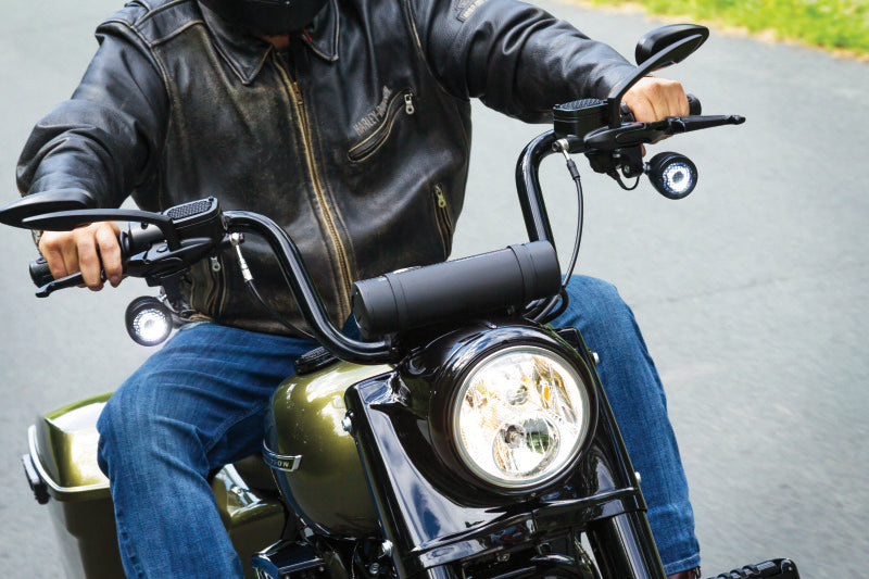 Kuryakyn Teardrop Mirrors Blk 1708 1708 User 3