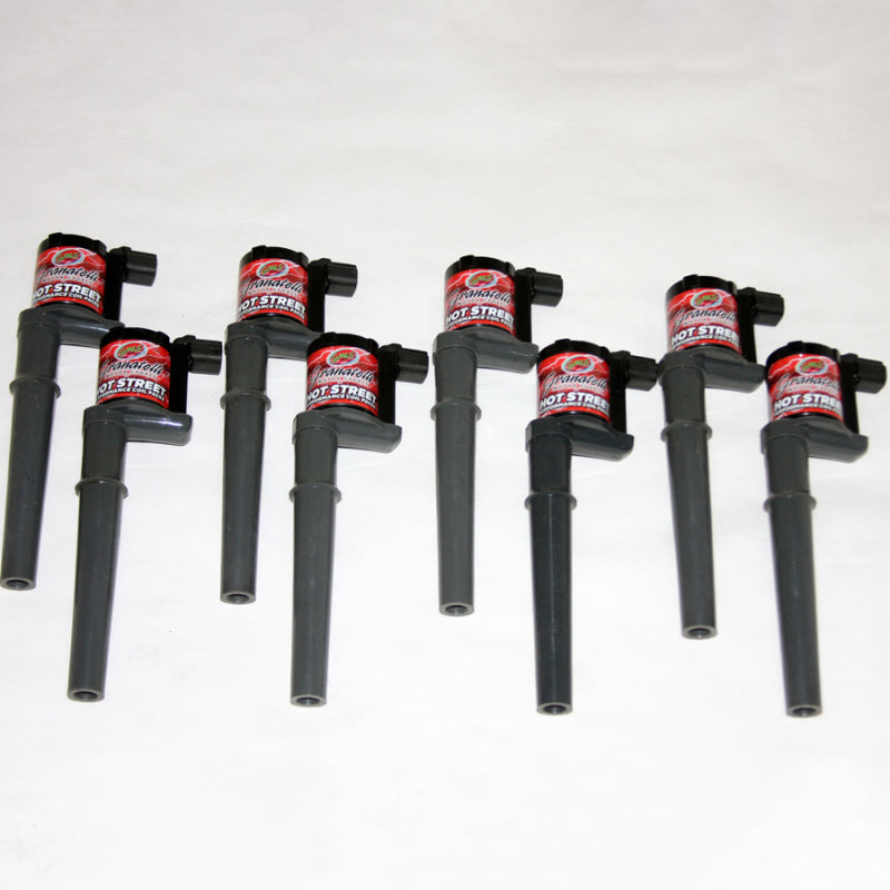 Granatelli Motor Sports Granatelli 99-14 Ford 4.6L/5.4L/5.8L 4V Hot Street Coil Packs - Black (Set of 8) 25-4001 25-4001 Photo - Primary
