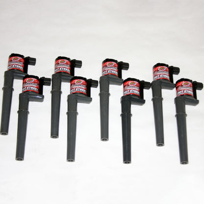 Granatelli Motor Sports Granatelli 99-14 Ford 4.6L/5.4L/5.8L 4V Hot Street Coil Packs - Black (Set of 8) 25-4001 25-4001 Photo - Primary