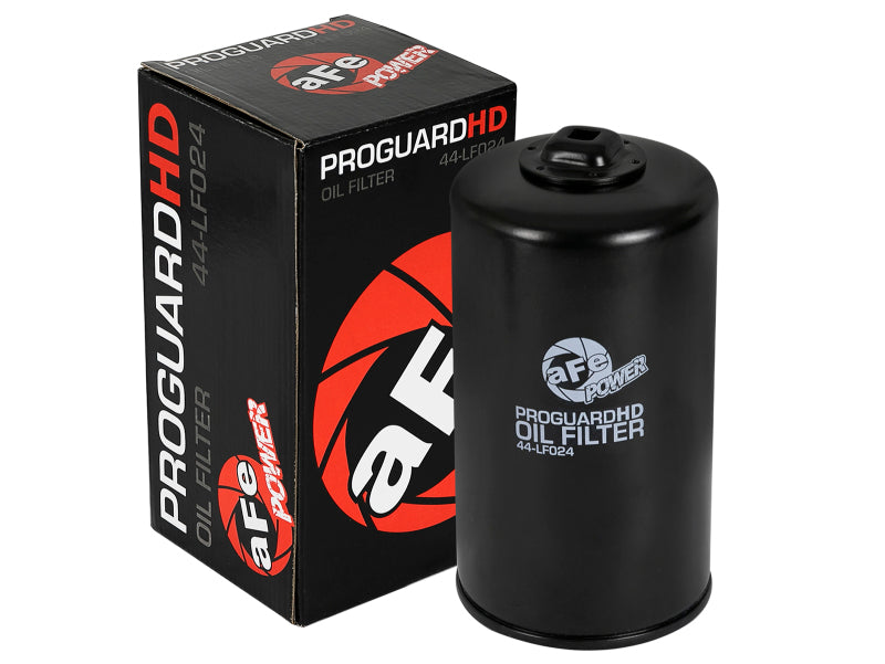 aFe Pro GUARD D2 Oil Filter (4 Pack) Ford Diesel Trucks 11-17 V8-6.7L (td) 44-LF024-MB Photo - Unmounted