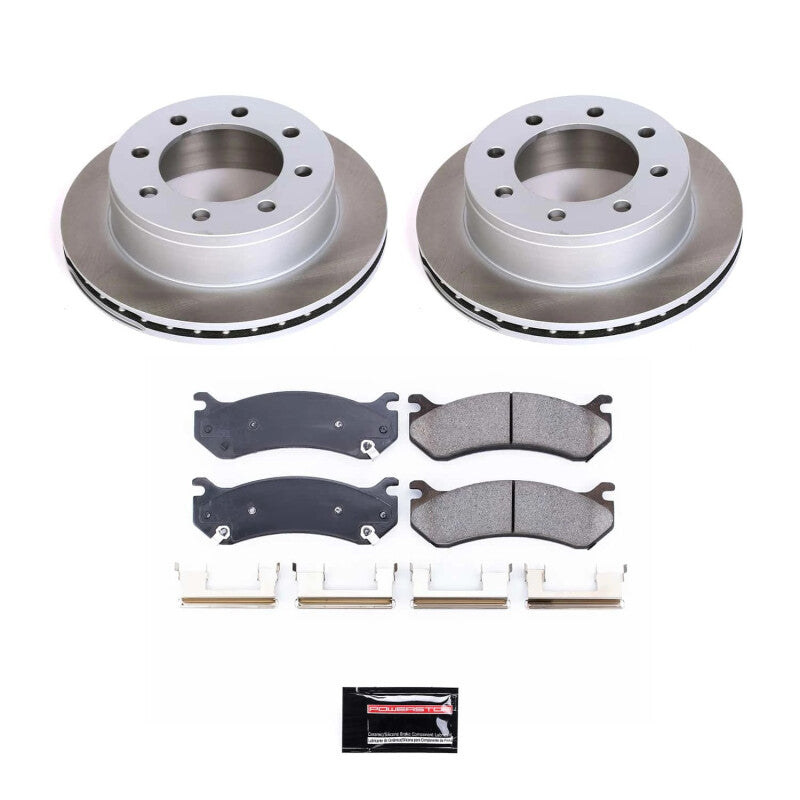 PowerStop Power Stop 08-13 GMC Yukon XL 2500 Rear Semi-Coated Rotor Kit SC2041 SC2041 Photo - Primary