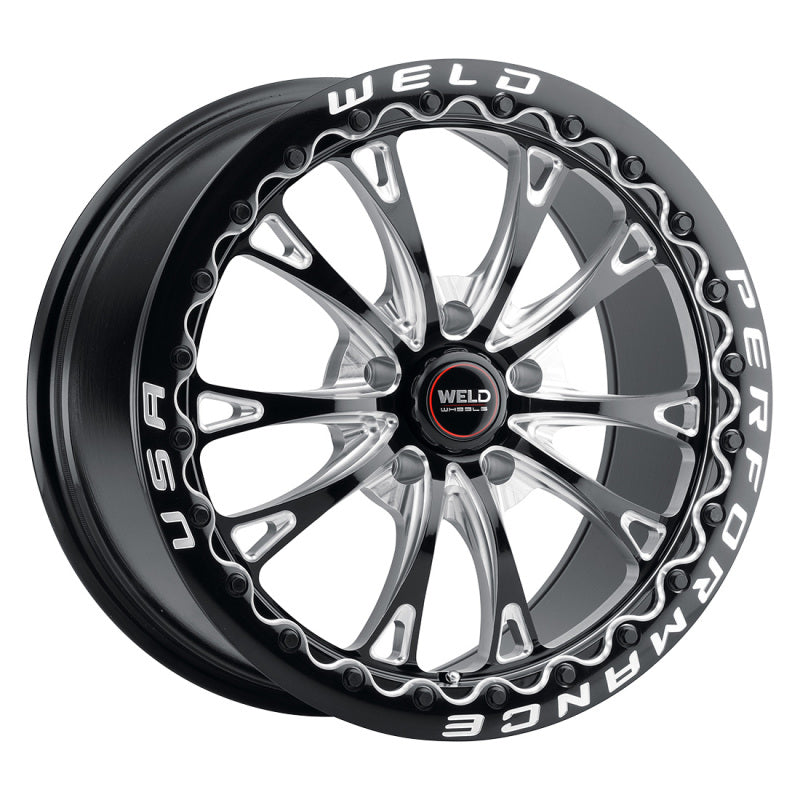 Weld Belmont Beadlock 18x10.5 / 5x120.65 BP / ET65 BS8.25 Gloss Black MIL DIA 78.1 S90880563P65 S90880563P65 User 1
