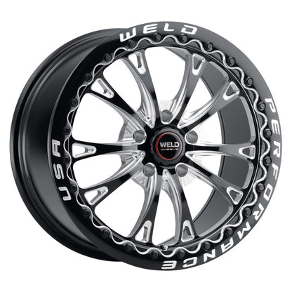 Weld Belmont Beadlock 18x10.5 / 5x120.65 BP / ET65 BS8.25 Gloss Black MIL DIA 78.1 S90880563P65 S90880563P65 User 1