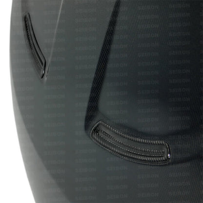 Seibon OEM Carbon Fiber Hood Hyundai Veloster 2012-2017 HD1213HYVEL-OE HD1213HYVEL-OE Photo - Primary