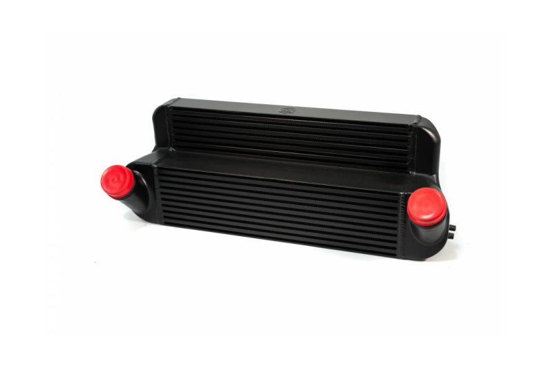 CSF 04-13 BMW 335i/xi (E90/E91/E92/E93) High Performance Stepped Core Bar/Plate Intercooler - Black 8127B 8127B Photo - out of package
