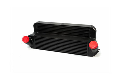 CSF 04-13 BMW 335i/xi (E90/E91/E92/E93) High Performance Stepped Core Bar/Plate Intercooler - Black 8127B 8127B Photo - out of package