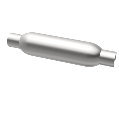 MagnaFlow 3.5" Round Center/Center Glasspack Performance Muffler 18114 360 Degree Image Set