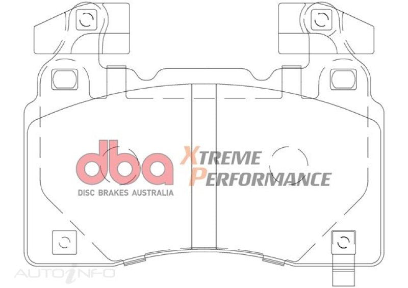 DBA 13-17 Holden Commodore VE/VF SSV Brembo XP Performance Front Brake Pads DB2358AXP