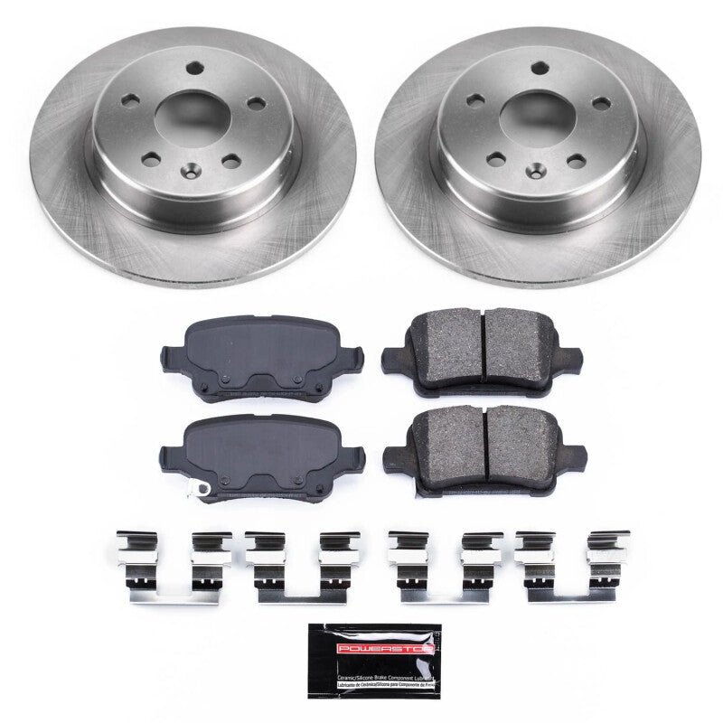 PowerStop Power Stop 16-19 Chevrolet Volt Rear Semi-Coated Rotor Kit SC7720 SC7720 Photo - Primary