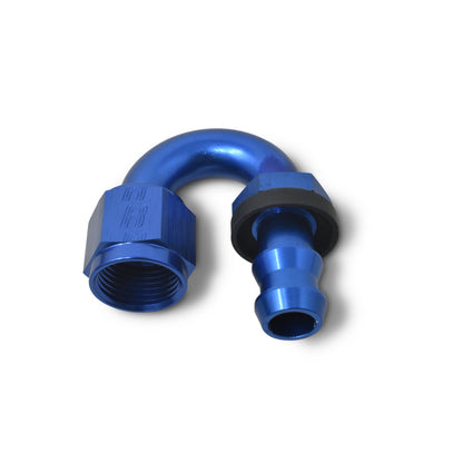 Russell -6 AN 180° Tight Radius Twist-Lok Hose End - Anodized 626060 Photo - out of package