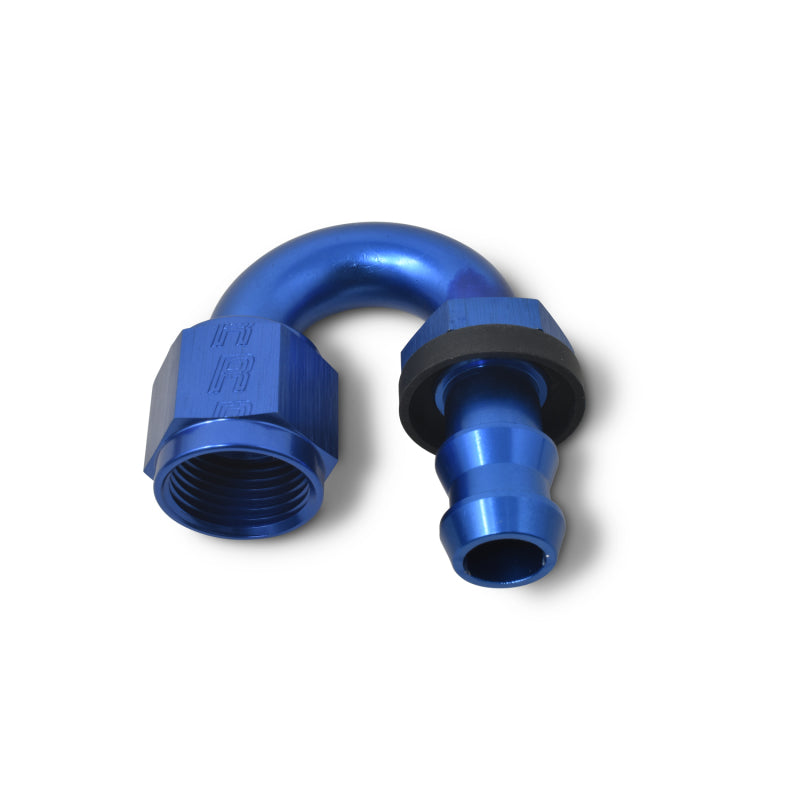 Russell -6 AN 180° Tight Radius Twist-Lok Hose End - Anodized 626060 Photo - out of package