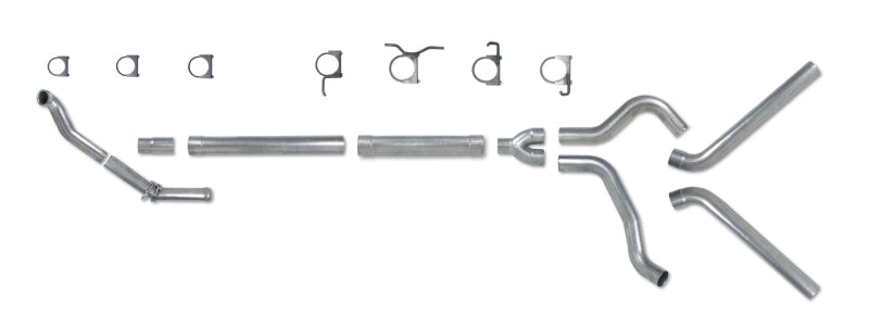 Diamond Eye Performance Diamond Eye KIT 4in TB MFLR RPLCMENT PIPEDUALALUM94-97 5 7 3L F250/F350 PWRSTROKE NFS K4308A-RP K4308A-RP Photo - Primary