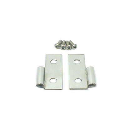 Rugged Ridge Door Hinge Kit,Lower,Stainless Steel;76-06 Jeep CJ/Wrangler YJ/TJ 11113.04 Photo - Primary