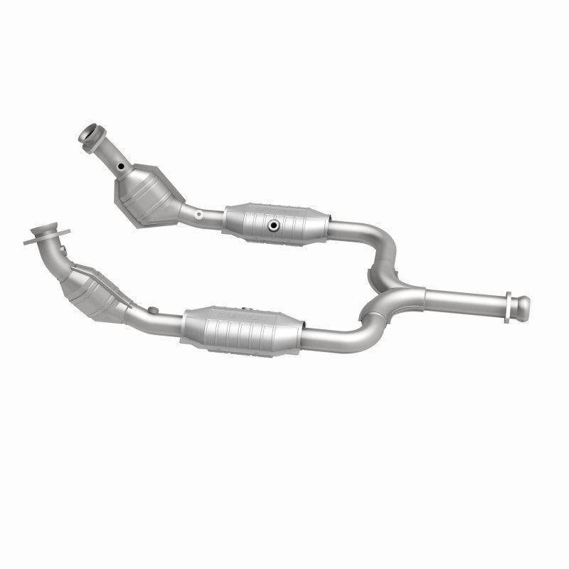 MagnaFlow Ford Mustang HM Grade Federal / EPA Compliant Direct-Fit Catalytic Converter 93345 360 Degree Image Set