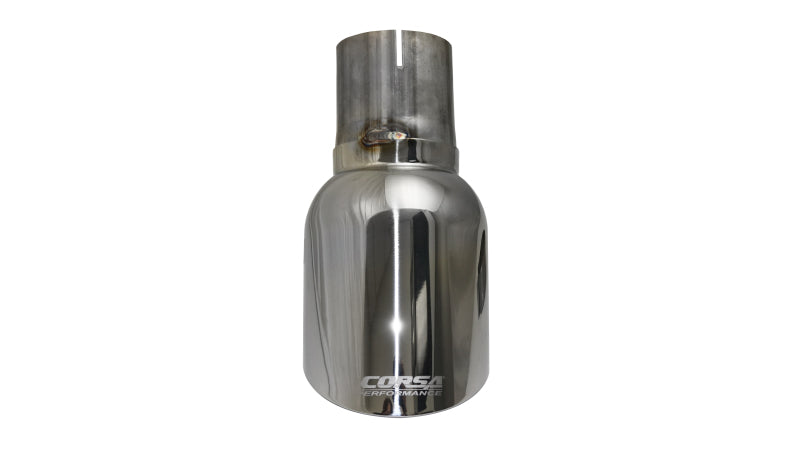 Corsa Single Universal 2.75in Inlet / 4.5in Outlet Polished Pro-Series Tip Kit TK008 TK008 Photo - Primary