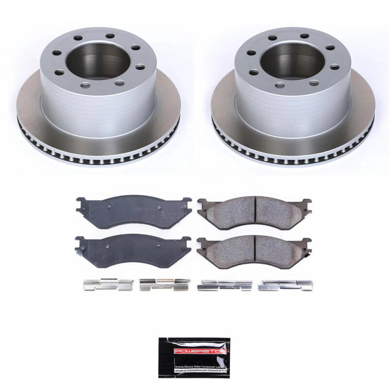 PowerStop Power Stop 01-02 Dodge Ram 3500 Rear Semi-Coated Rotor Kit SC5489 SC5489 Photo - Primary