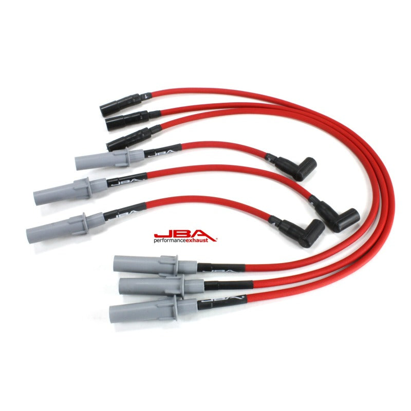 JBA 07-11 Jeep 3.8L Ignition Wires High Temp 6 Lead Set (Use w/1528S) W01528HT W01528HT Photo - Primary