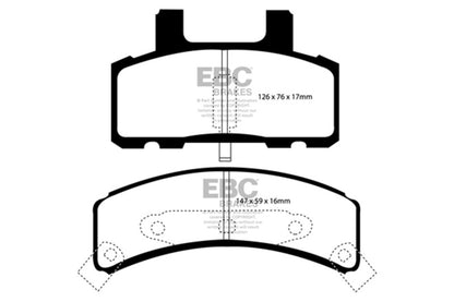 EBC Disc Brake Pad Set DP61273 Photo - Primary