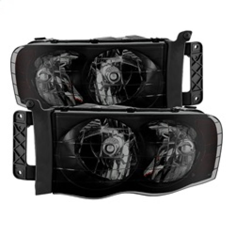 SPYDER Xtune Dodge Ram 1500 02-05 Amber Crystal Headlights HD-JH-DR02-AM-BSM 9030352 9030352 Photo - Primary