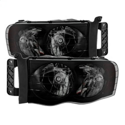 SPYDER Xtune Dodge Ram 1500 02-05 Amber Crystal Headlights HD-JH-DR02-AM-BSM 9030352 9030352 Photo - Primary