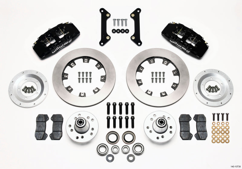 Wilwood Dynapro 6 Front Hub Kit 12.19in 70-78 Camaro 140-10738 140-10738 Photo - Primary