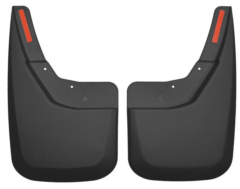 Husky Liners 14 Chevrolet Silverado 1500 Black Custom Mud Guards (2pc) 57881 Photo - Primary