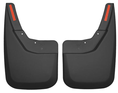 Husky Liners 14 Chevrolet Silverado 1500 Black Custom Mud Guards (2pc) 57881 Photo - Primary