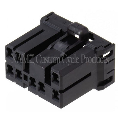 NAMZ AMP Multilock 8-Position Female Wire Plug Housing (HD 73158-96BK) NA-173850-2 NA-173850-2 Photo - Primary