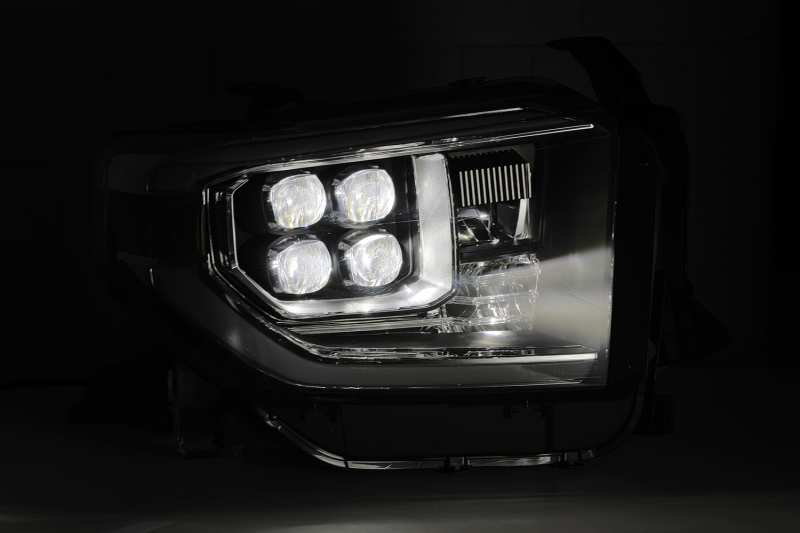 AlphaRex 14-20 Toyota Tundra NOVA LED Projector Headlight Plank Style Alpha Black w/Activation Light 880728 880728 User 2