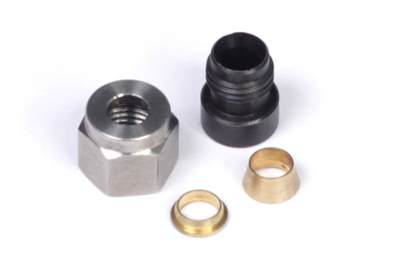 Haltech 1/4" Mild Steel Weld-on Kit-inc Nut and Ferrule HT-010810 Photo - Primary