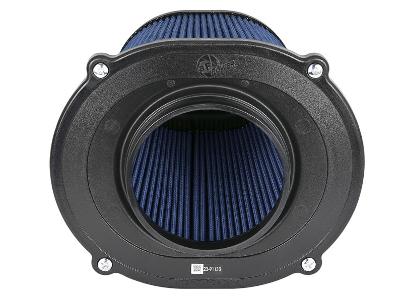 aFe Quantum Pro-5 R Air Filter Inverted Top - 5in Flange x 8in Height 23-91132 Photo - Unmounted