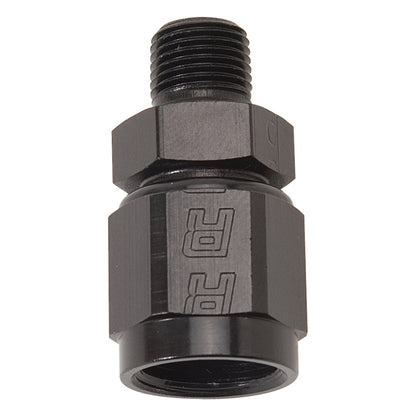 Russell #4 AN Female Swivel To 1/8" NPT Male Straight - Black 614202 Photo - Primary