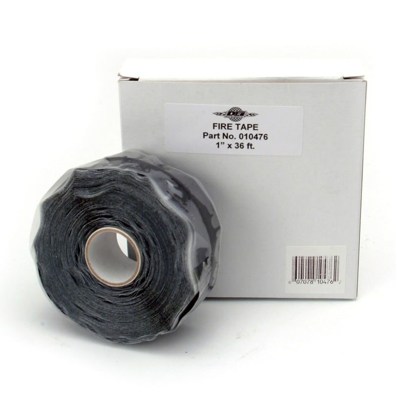 DEI Fire Tape 1in x 36ft Roll - Self Vulcanizing Tape - Black 10476 10476 Photo - Unmounted