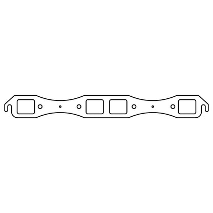 Cometic Gasket Cometic Chrysler B/RB .043in Copper Exhaust Manifold Gasket Set C5158 C5158 Photo - Primary
