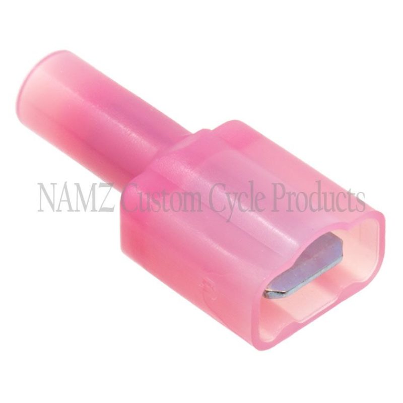 NAMZ Fully Insulated .25in. Male Quick Disconnect Terminals 22-18g (25 Pack) NIS-19004-0001 NIS-19004-0001 Photo - Primary