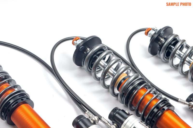 Moton 2017+ Tesla 3 5YJ3 RWD 2-Way Series Coilovers w/ Springs M 560 002S M 560 002S Photo - Close Up