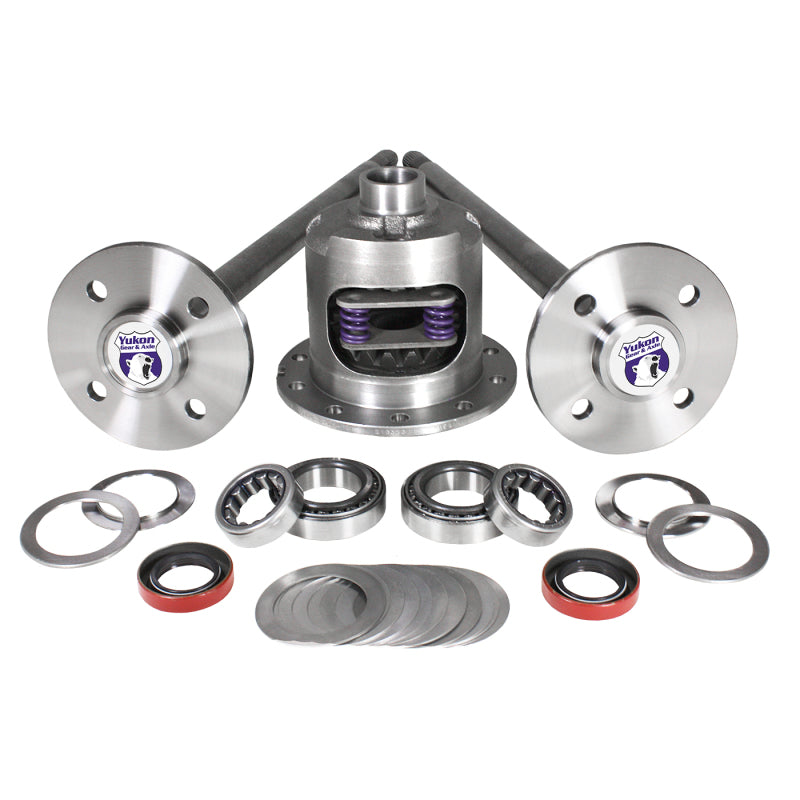 Yukon Gear & Axle Yukon Gear 79-93 Mustang Axle Kit / 28 Spline / 4 Lug Axles w/ Duragrip Positraction YA FMUST-1-28 YA FMUST-1-28 Photo - Primary
