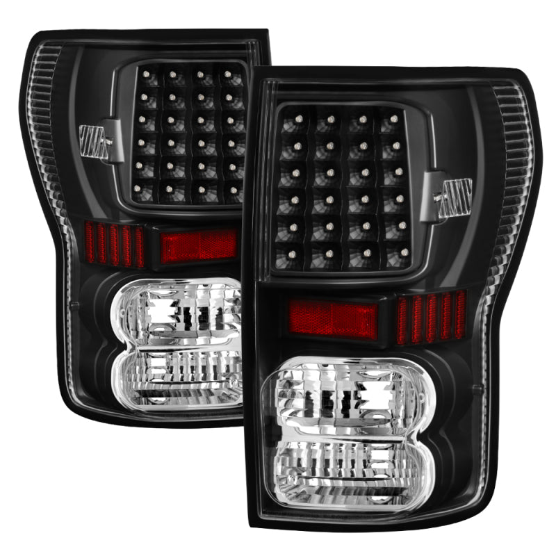 SPYDER Xtune Toyota Tundra 07-13 LED Tail Lights Black ALT-ON-TTU07-LED-BK 5013200 5013200 Photo - Primary