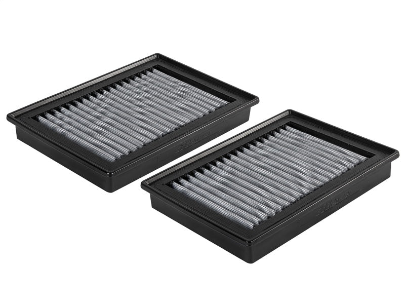aFe Magnum FLOW Pro DRY S OE Replacement Filter (Pair) Infiniti 31-10271-MA Photo - Primary