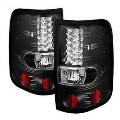 Spyder Ford F150 Styleside 04-08 (Not Fit Heritage & SVT)LED Tail Lights Black ALT-YD-FF15004-LED-BK 5003249 5003249 Photo - Primary