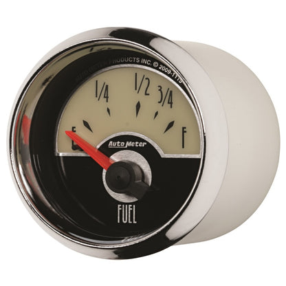 AutoMeter Gauge Fuel Level 2-1/16in. 73 Ohm(e) to 10 Ohm(f) Elec Cruiser 1115 1115 User 1