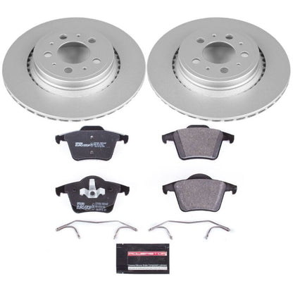 PowerStop Power Stop 03-14 Volvo XC90 Rear Euro-Stop Brake Kit ESK3039 ESK3039 Photo - Primary