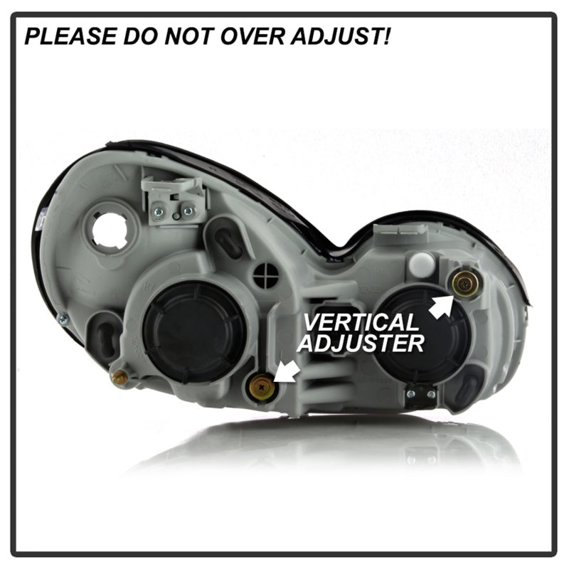 SPYDER xTune 02-05 Hyundai Sonata OEM Style Headlights - Chrome (HD-JH-HYSON02-C) 9042744 9042744 Photo - Unmounted